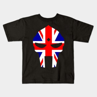 Doom mask #1: union jack Kids T-Shirt